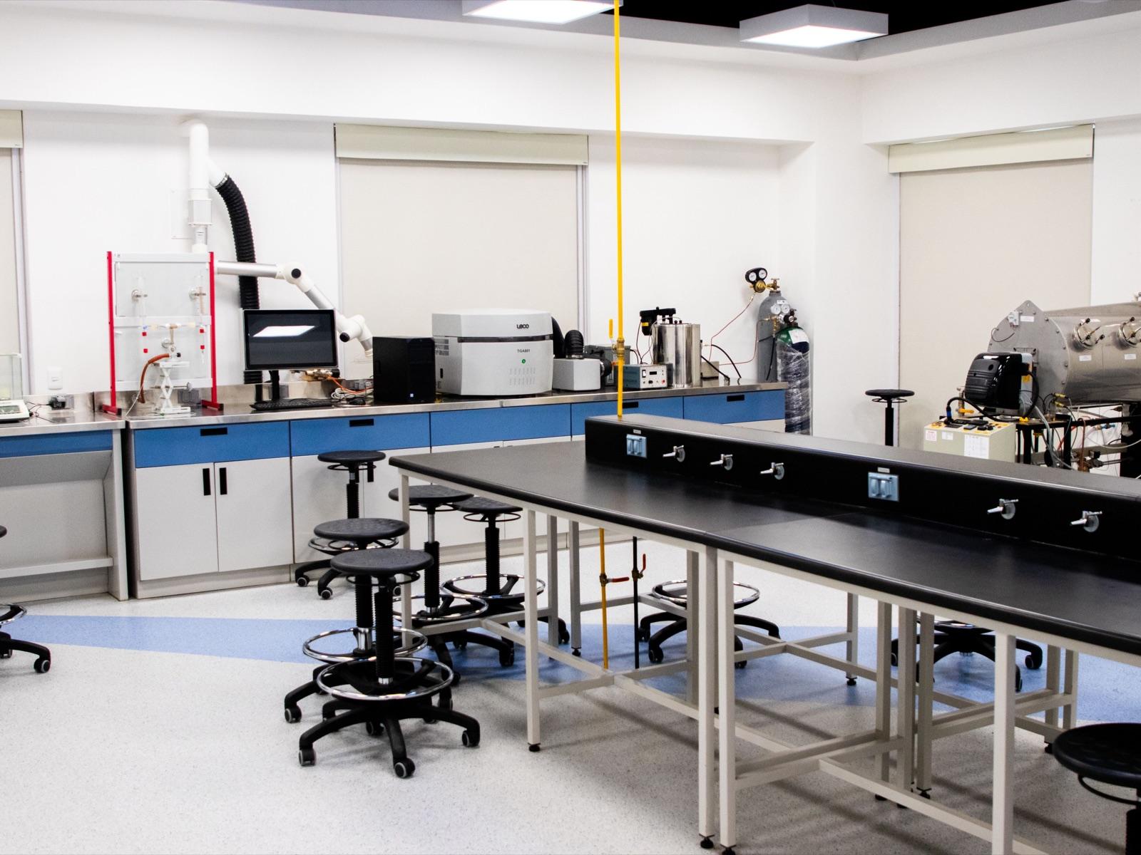 Generic research laboratory interior used as an industry visual