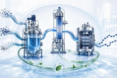 Peptide process mass intensity cover