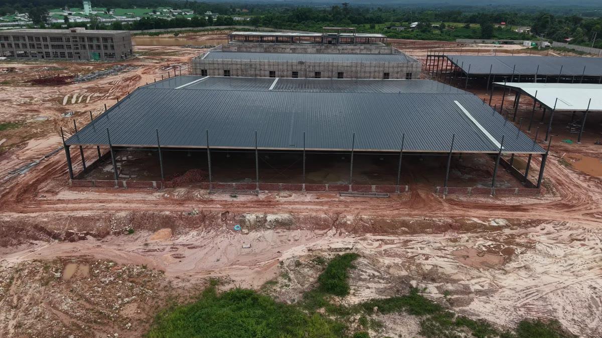 Roof and Main Structure Progress
